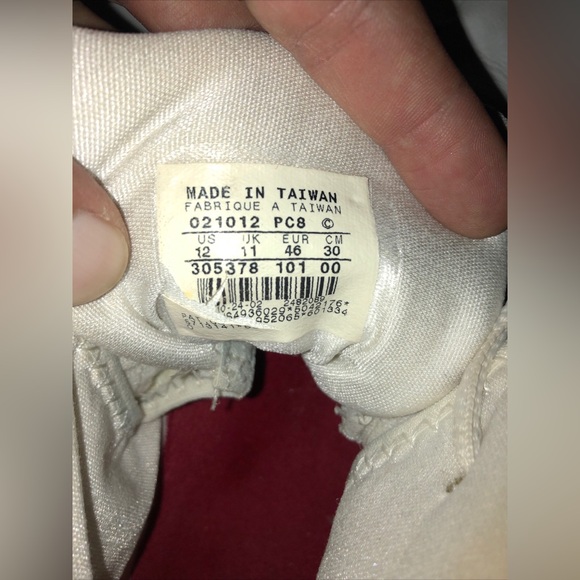 2003 NIKE AIR JORDAN JUMPMAN SQUADRON 23 WHITE RED CHICAGO 305378-101 Men’s 12 - Picture 11 of 11